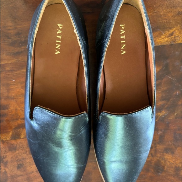 Patina by Portland Leather black womens flats - Picture 4 of 7